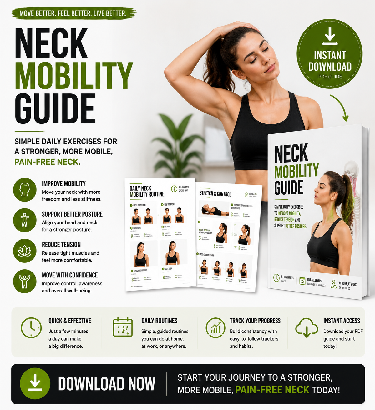 Neck Mobility Guide | Daily Exercises for Better Posture & Less Tension